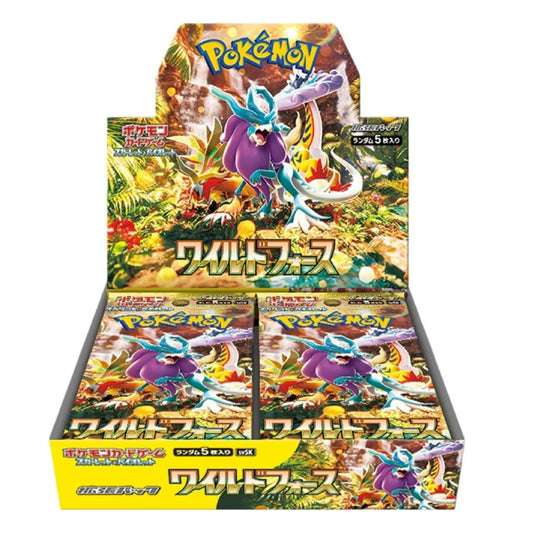 Display - 30 Boosters - SV5k Wild Force Japonais-MASTERSET