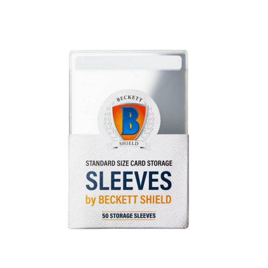 Beckett Shield - 50 protège-cartes de Rangement - Standard-MASTERSET