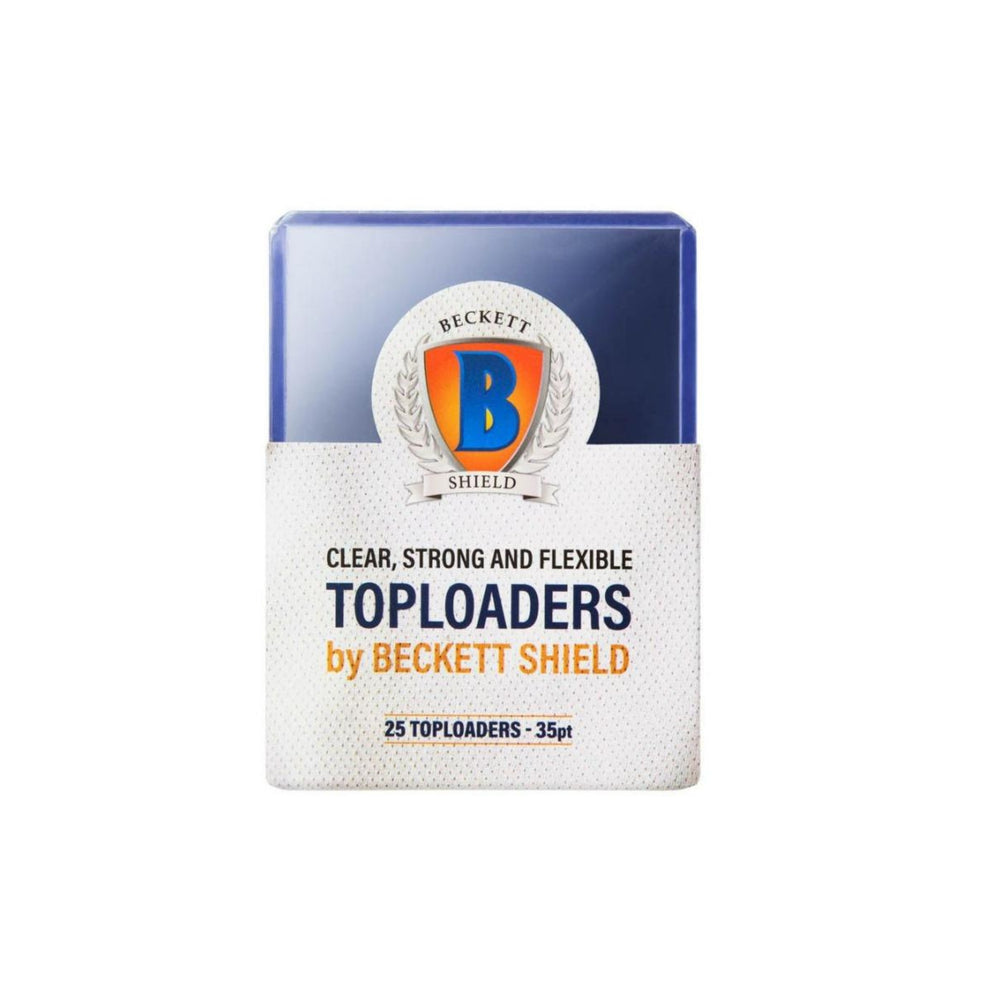 Beckett Shield - 25 Toploaders 35pt