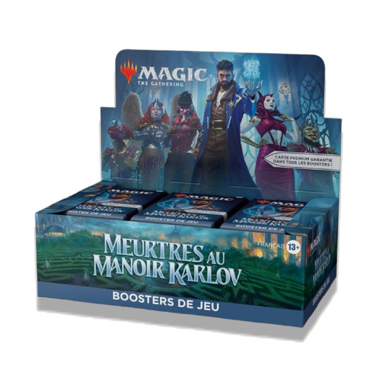 Display - 36 boosters - Meutres au manoir Karlov-MASTERSET