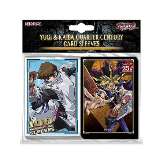 Yu-Gi-Oh! - Konami Sleeves - 100+ Yugi & Kaiba Quarter Century-MASTERSET