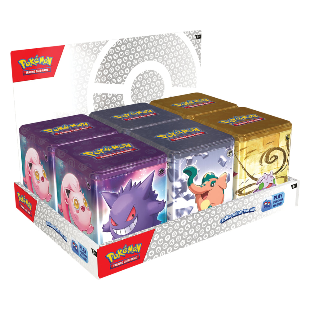 Display Pokémon - Tin Cube 2024