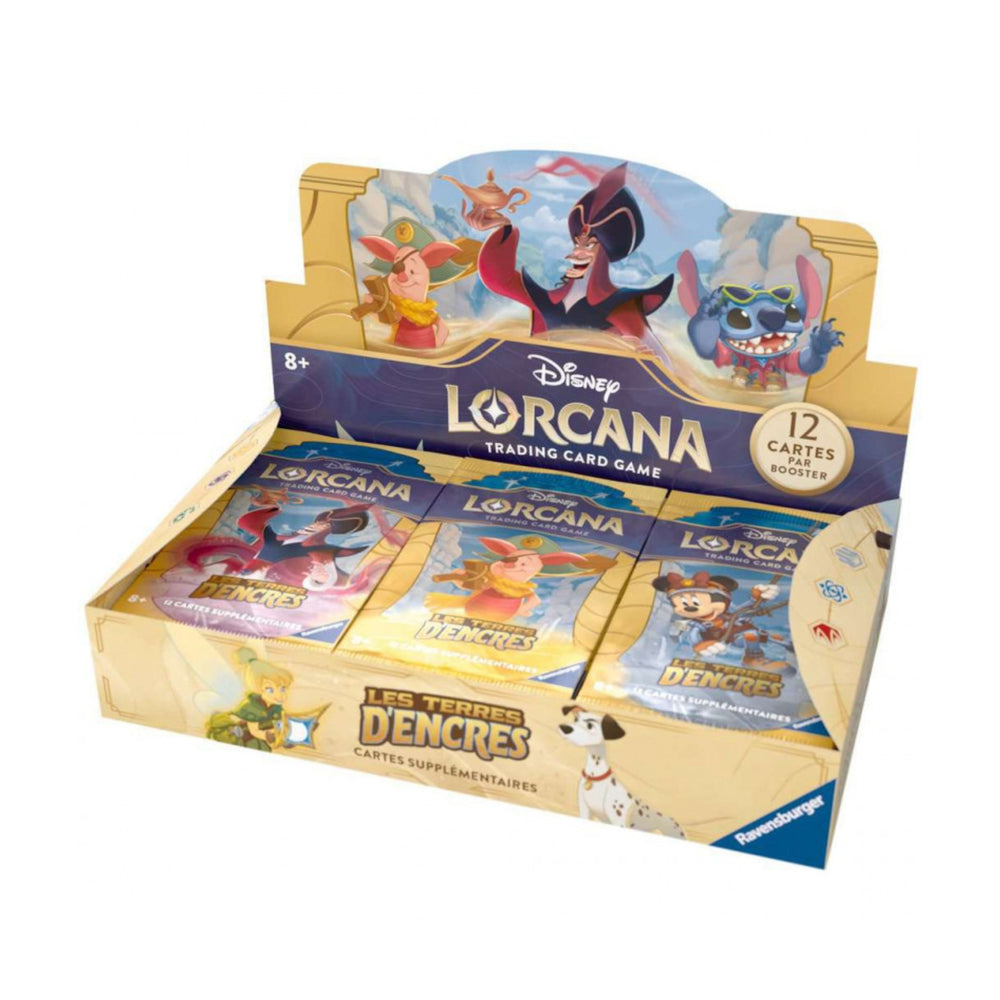 Display Lorcana - 24 Boosters Les Terres d'Encres