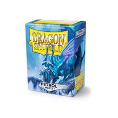 Dragon Shield - 100 protège-cartes standard Mat - Bleu Pétrole