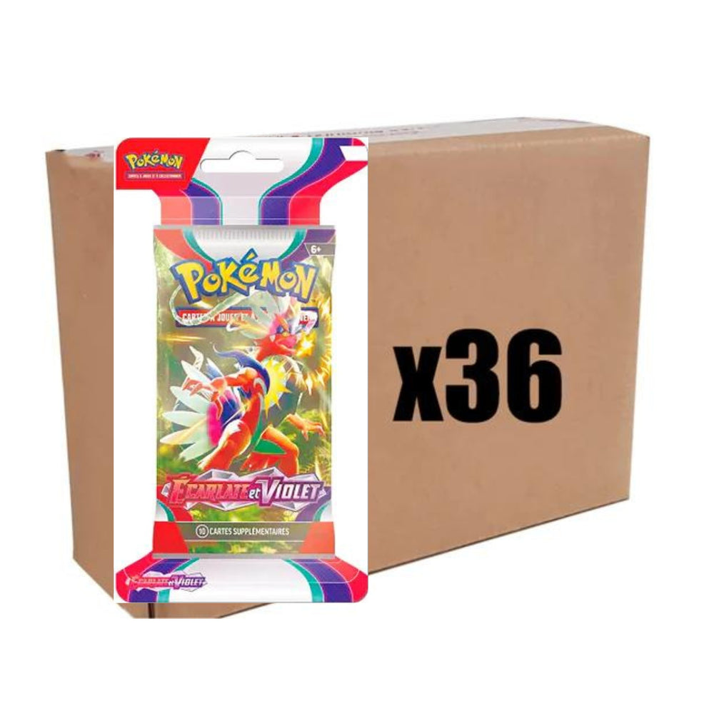 Case scellée boosters blisters - EV01 - ECARLATE ET VIOLET