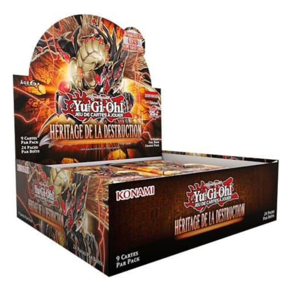 YGO - Boîte de 24 Boosters - Héritage de la Destruction