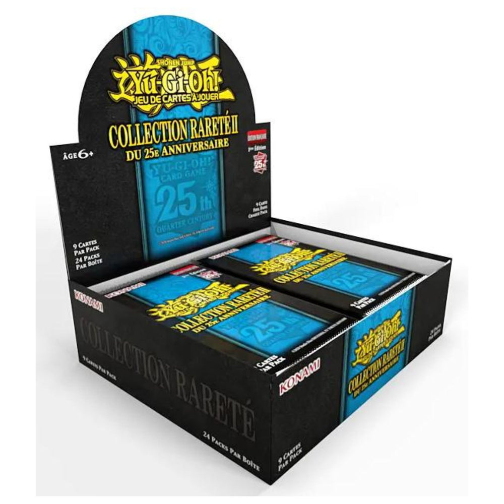 Display Yu-Gi-Oh! Boîte de 24 boosters - "Rarity Collection 2" 25th edition II  FR