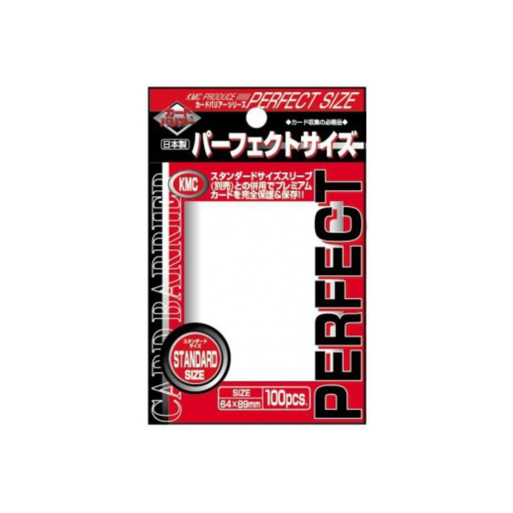 KMC - Sleeves - Standard x100 - Perfect Size - Clear