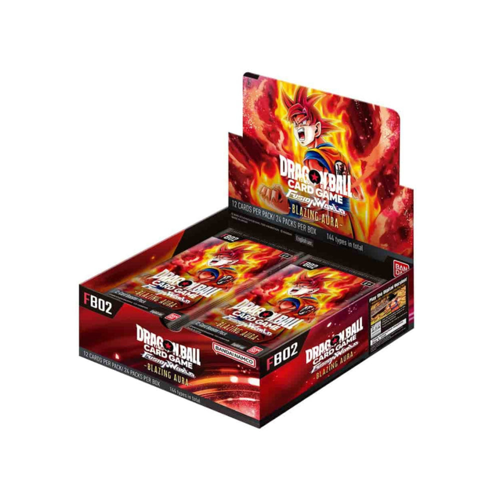 Display 24 Boosters Dragon Ball Super CG Fusion World - FB02 Blazing Aura [EN]