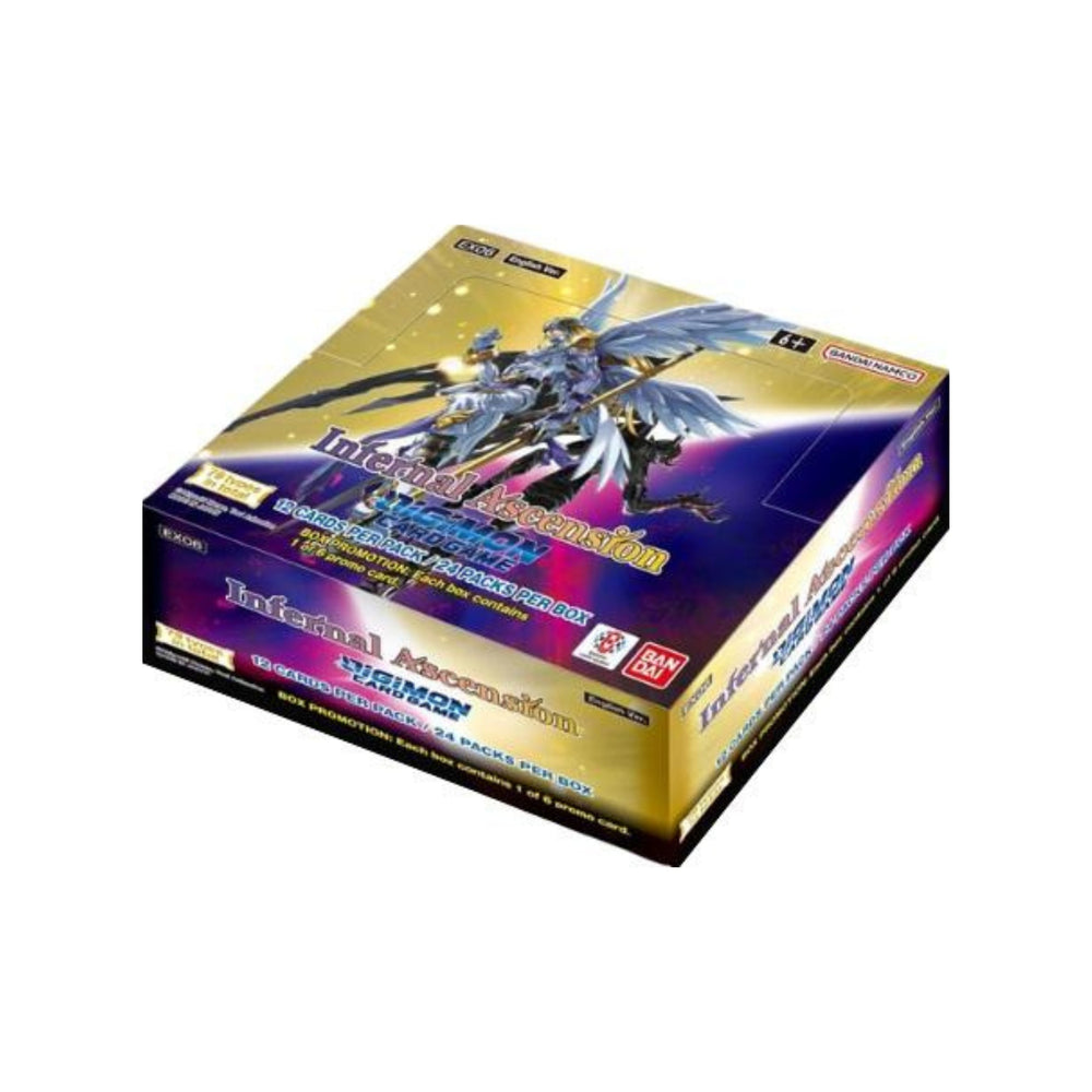 Digimon Card Game - Boîte de 24 Boosters - EX06 Infernal Ascension [EN]