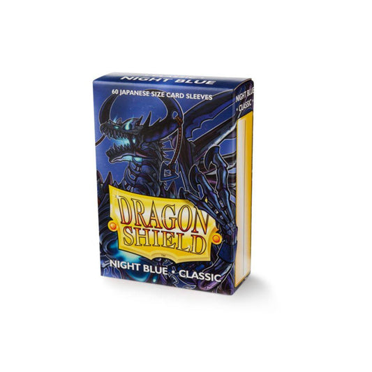 Dragon Shield - 60 protège-cartes Mini : Bleu Nuit-MASTERSET