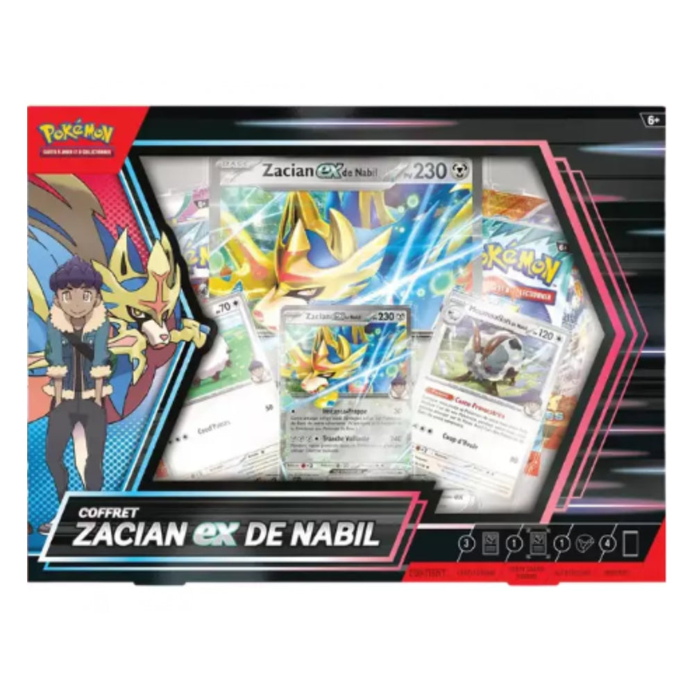 Coffret Zacian-ex de Nabil