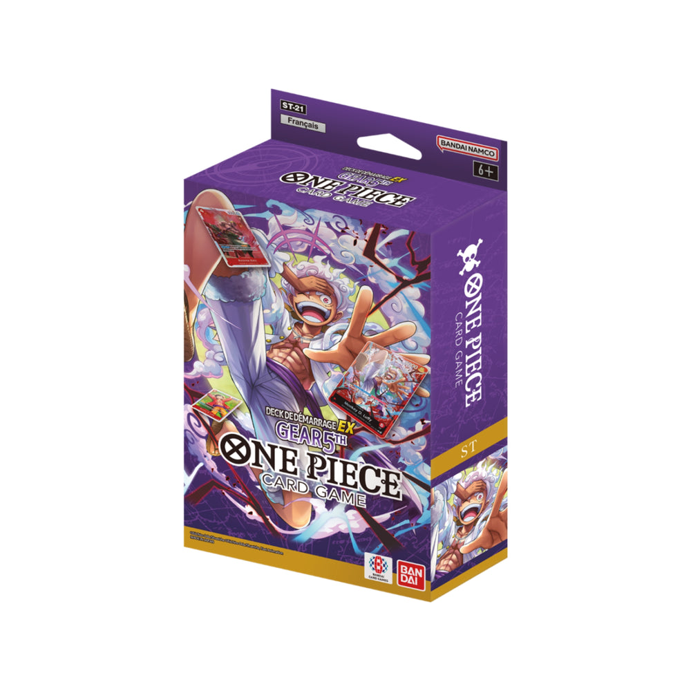 One Piece CG - Decks de Démarrage EX - ST21 GEAR 5TH [FR]