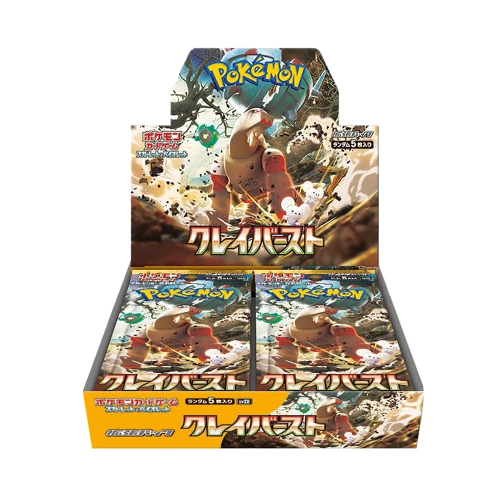 Pokémon [Japonais] - Boîte de 30 Boosters - sv2d Clay Burst
