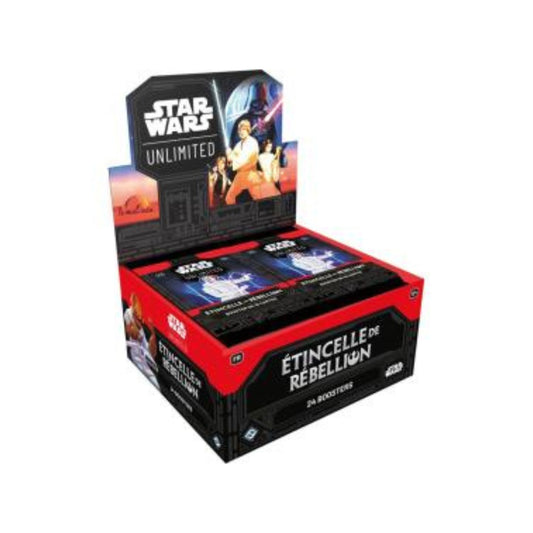 Star Wars Unlimited [FR] - Boîte de 24 Boosters - Set 01 Étincelle de Rébellion
