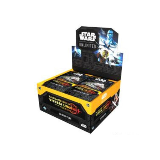 Star Wars Unlimited [FR] - Boîte de 24 Boosters - Set 04 Passage Vitesse Lumière