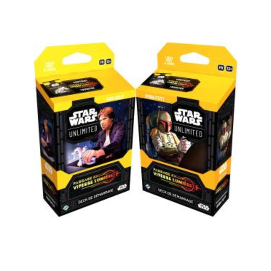 Star Wars Unlimited [FR] - Lot de 2 Decks de Demarrage - Set 04 Passage Vitesse Lumière