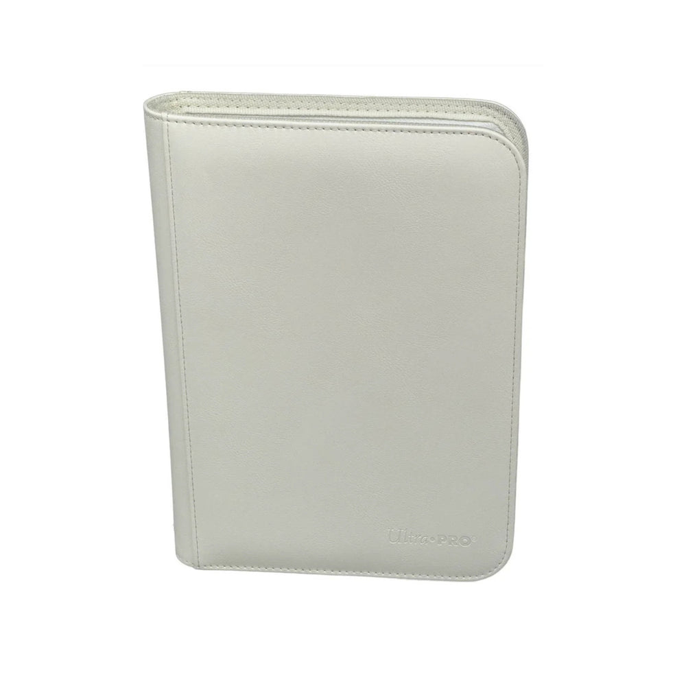 Ultra Pro - Zippered PRO-Binder 4 cases Vivid - Blanc