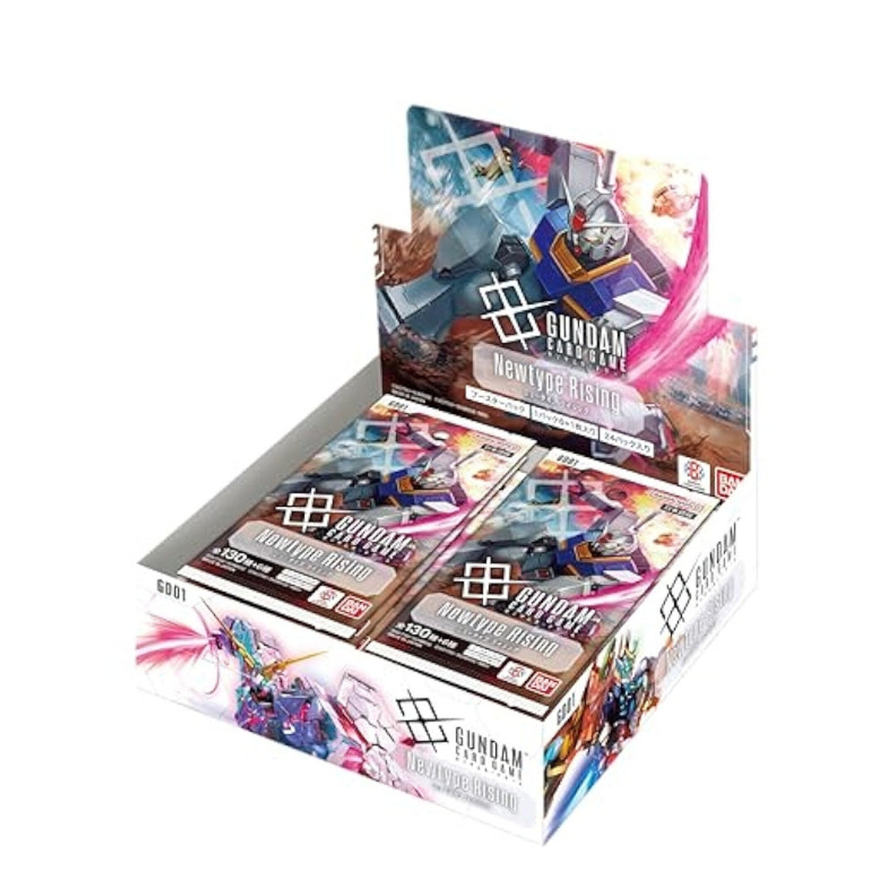 Gundam CG - Boîte de 24 Boosters - GD01 Newtype Rising [EN]