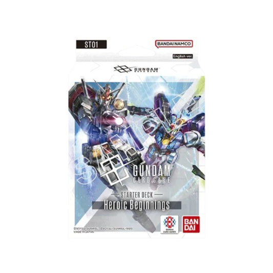 [PRECOMMANDE] Gundam CG - Starter Decks - ST01 Heroic Beginnings [EN]