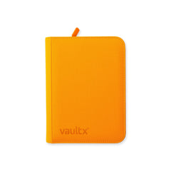 Vault X - Exo-Tech - 4 Pocket Zip Binder - Neon Orange