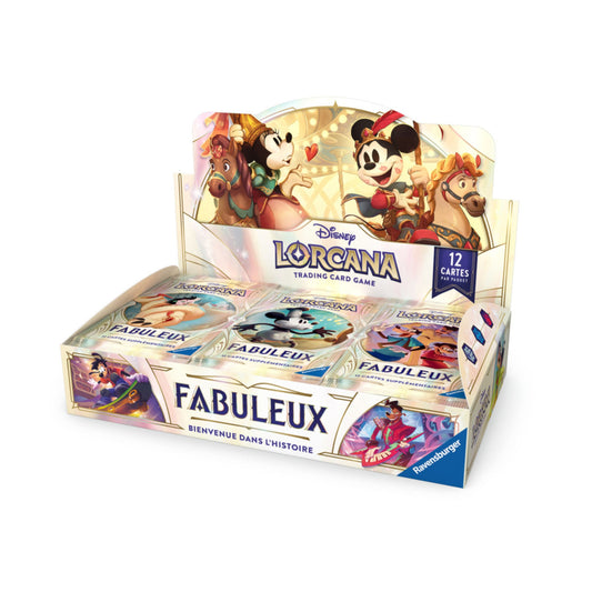 [PRECOMMANDE] Display Lorcana Chapitre 9 - Boîte de 24 Boosters - Fabuleux