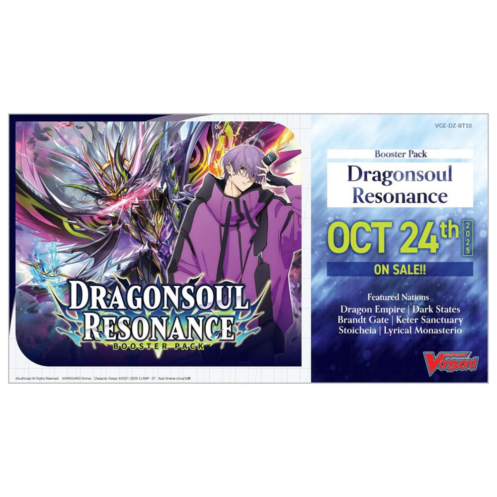 Vanguard - Boîte de 16 Boosters - DZ-BT10 Dragonsoul Resonance [EN]