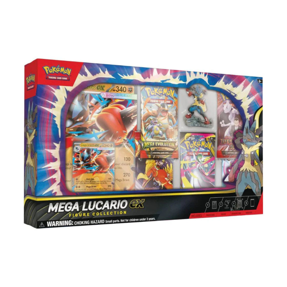 Coffret Collection avec figurine Méga-Lucario ex