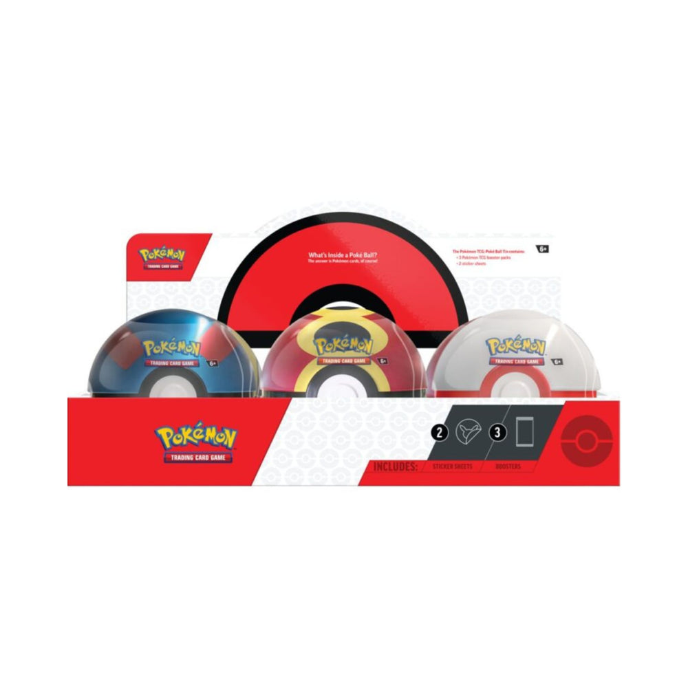 Pokéball tins 2025 (modèle aléatoire)