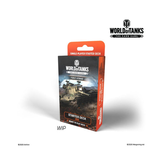 [PRECOMMANDE] World of Tanks: The Card Game - Starter Deck USA: FIRST STRIKE [EN]-MASTERSET