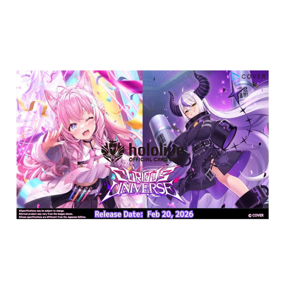 Hololive Official Card Game - Boîte de 12 Boosters - hOCG hBP04e Curious Universe [EN]