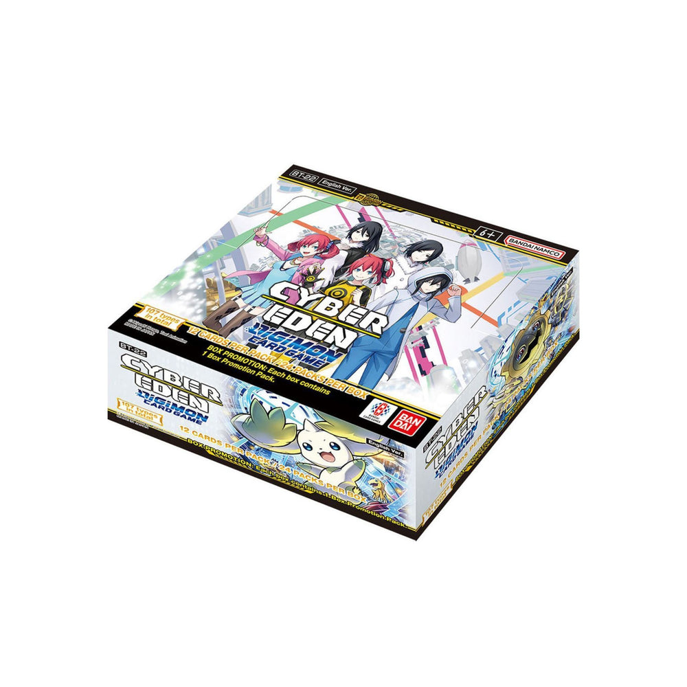 Digimon Card Game - Boîte de 24 Boosters - BT22 Cyber Eden [EN]