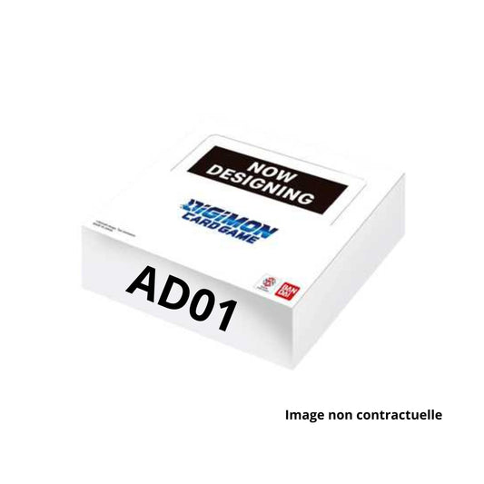 [PRECOMMANDE] Digimon Card Game - Boîte de 24 Boosters - AD01 Digimon Generation [EN]-MASTERSET