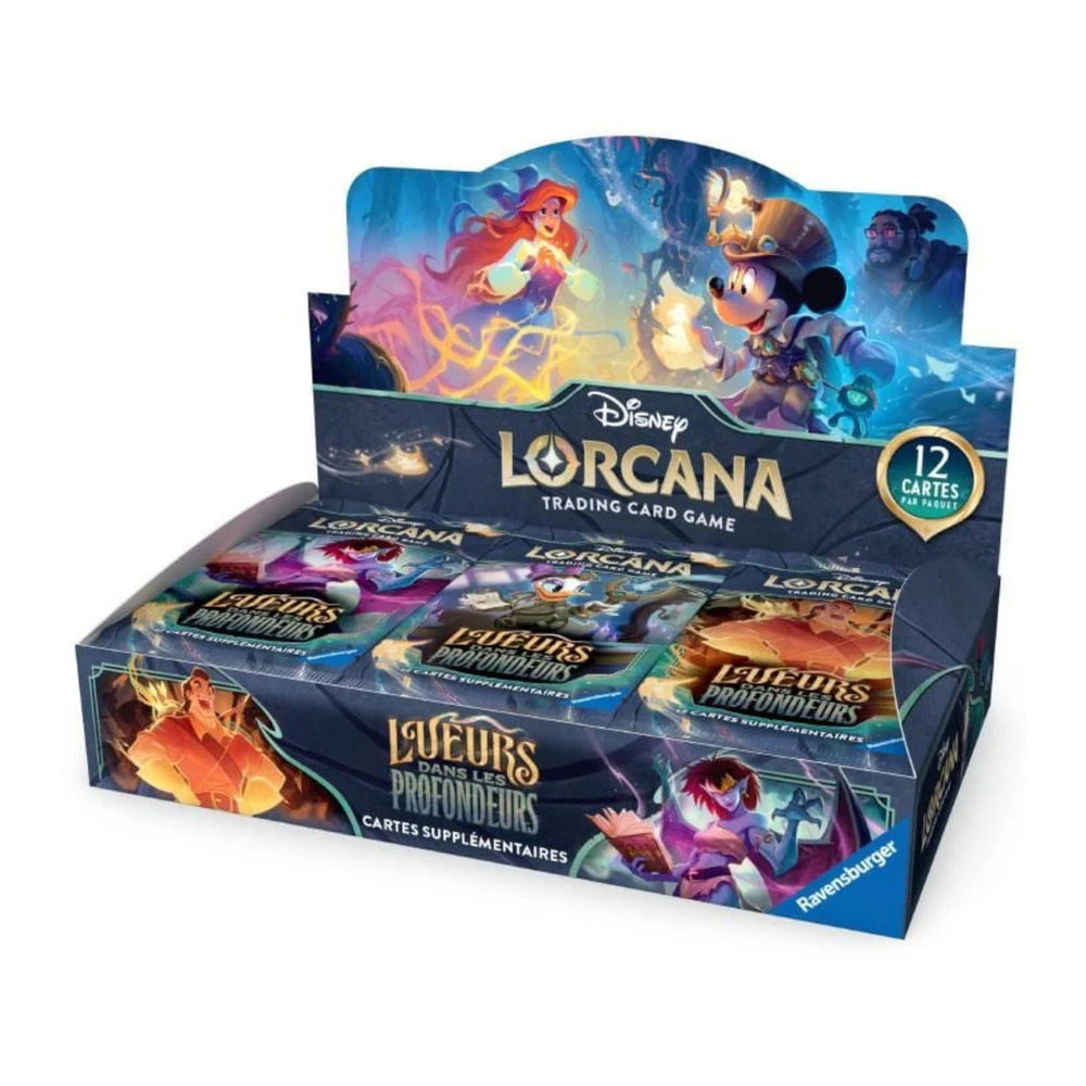Disney Lorcana - Boîte de 24 Boosters - Chapitre 10 Lueurs dans les profondeurs