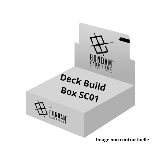 [PRECOMMANDE] Gundam Card Game - Deck Build Box SC01 [EN]-MASTERSET