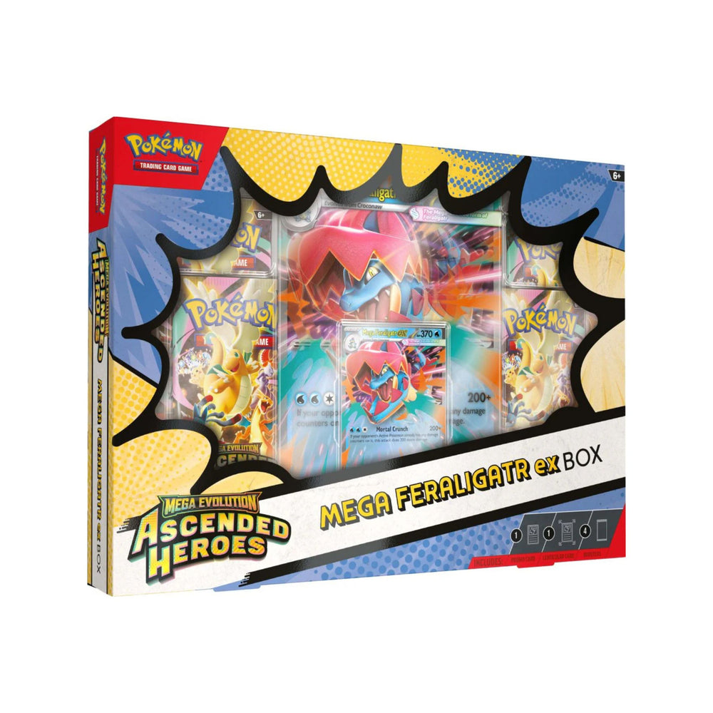 Coffret Méga-Évolution – Héros Transcendants – Méga‑Aligatueur‑ex