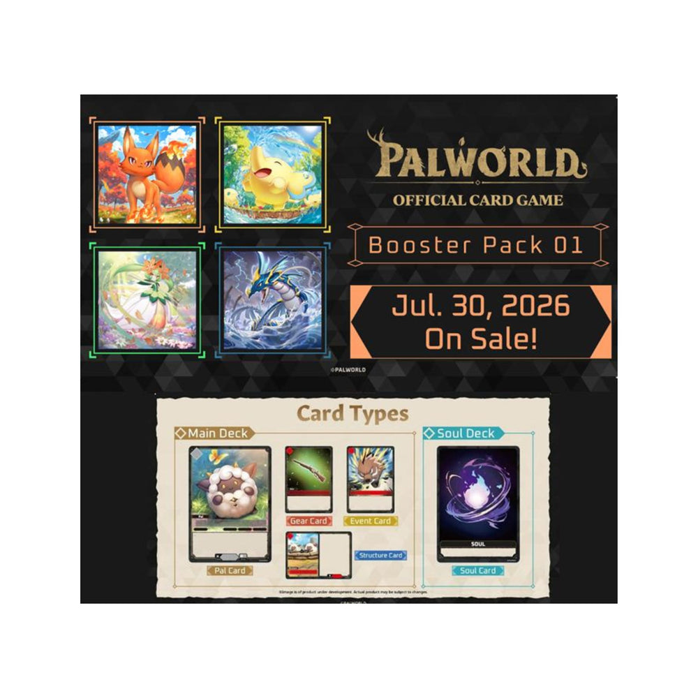 Palworld - display de 12 Boosters - Dawn of Palpagos [EN]