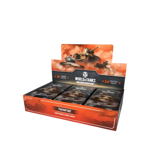 [PRECOMMANDE] World of Tanks: The Card Game - Boîte de 24 Boosters - TWINFIRE [EN]-MASTERSET