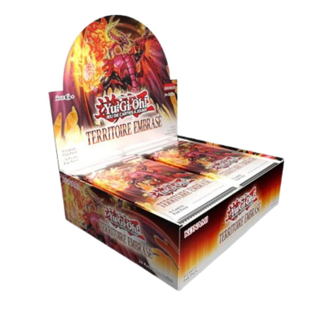 Yu-Gi-Oh! TCG boite de 24 Boosters Territoire Embrasé