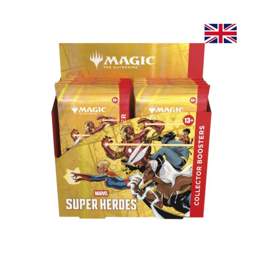 [PRECOMMANDE] MTG - Boite de 12 Boosters Collector - Marvel Super Heroes - [EN]-MASTERSET