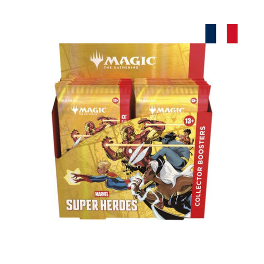 [PRECOMMANDE] MTG - Boite de 12 Boosters Collector - Marvel Super Heroes-MASTERSET