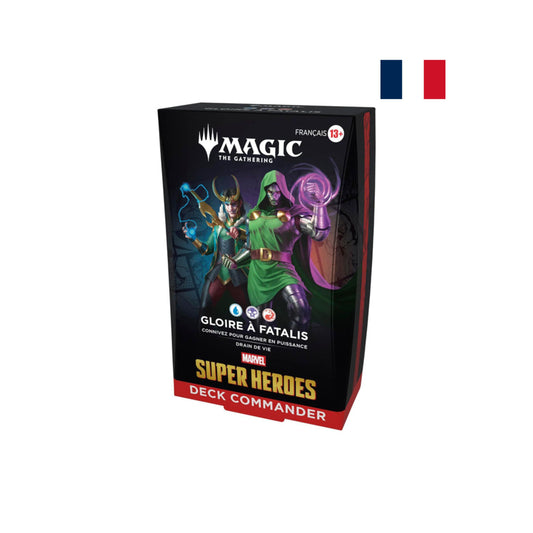 [PRECOMMANDE] MTG - Decks Commander - Marvel Super Heroes-MASTERSET