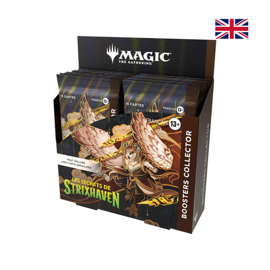 [PRECOMMANDE] MTG - Boite de 12 Boosters Collector - Secrets of Strixhaven [EN]-MASTERSET