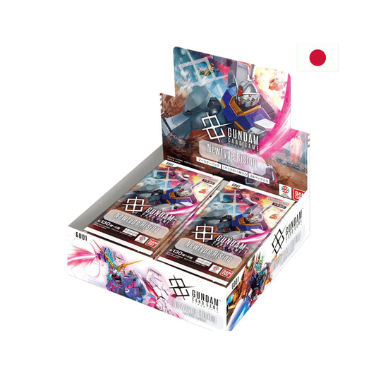 Gundam CG - Boîte de 24 Boosters - GD01 Newtype Rising [JAP]-MASTERSET