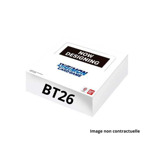 [PRECOMMANDE] Digimon Card Game - Boîte de 24 Boosters - BT26 Timeless Bonds [EN]-MASTERSET