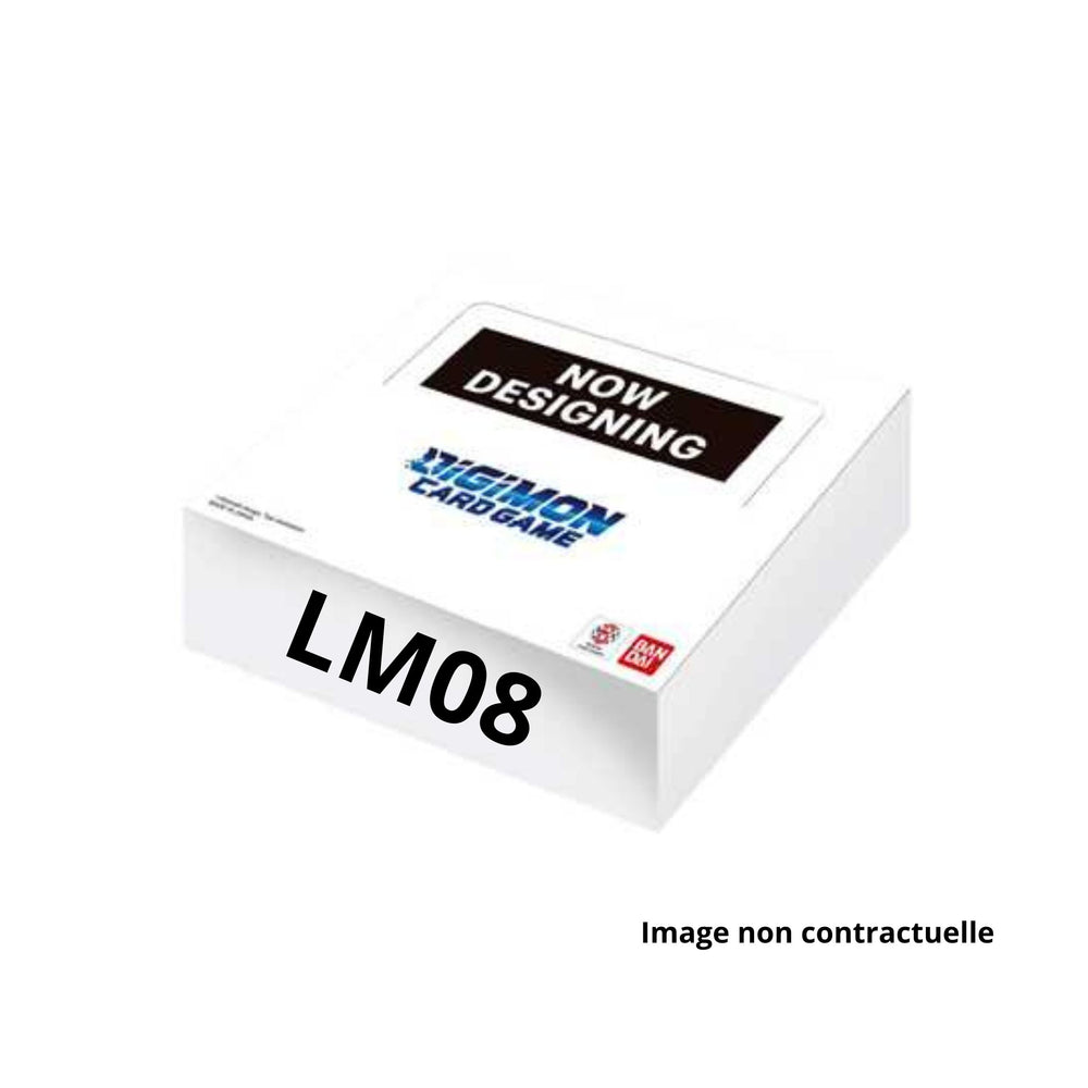 [PRECOMMANDE] Digimon Card Game - Boîte de 6 Boosters - LM08 Final Crest [EN]