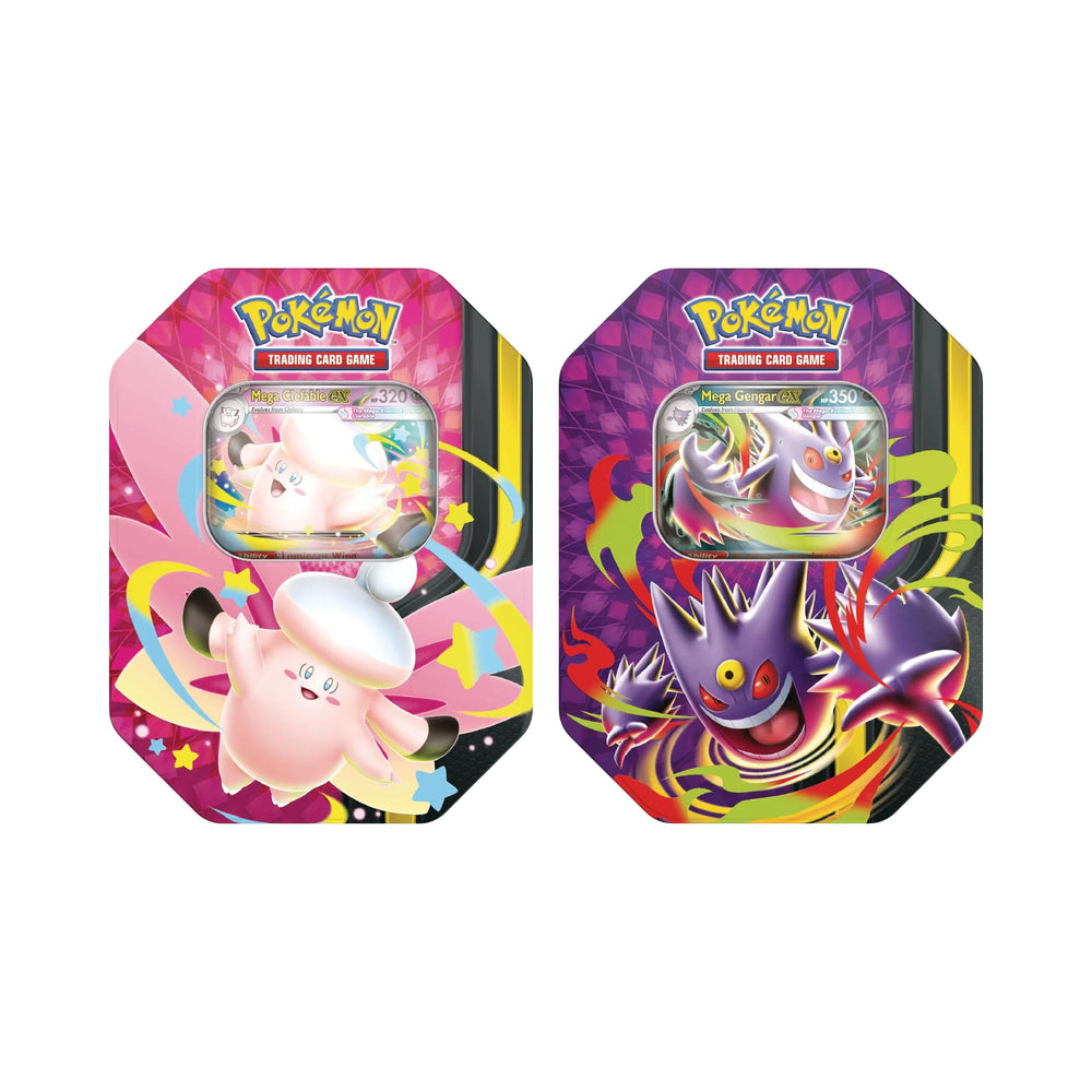 Pokébox Méga-Ectoplasma-ex & Pokébox Méga-Mélodelfe-ex