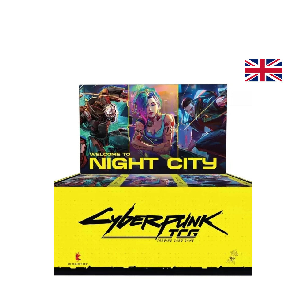 [PRECOMMANDE] Cyberpunk TCG [EN] - Boîte de 24 Boosters - Welcome To Night City