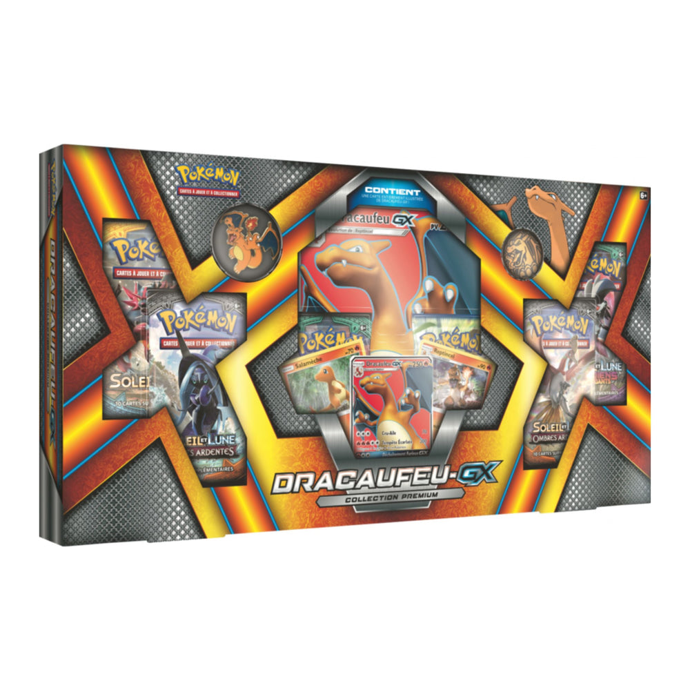 Coffret Pokémon Dracaufeu GX Collection Premium