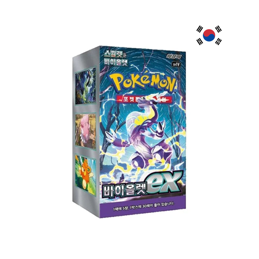 Pokémon [KR] - Boîte de 30 Boosters - sv1V Violet ex